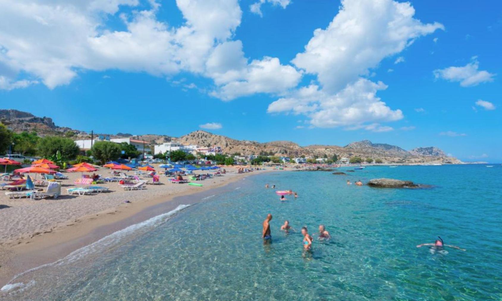 Thalassia Avra Stegna Beach Архангелос Экстерьер фото