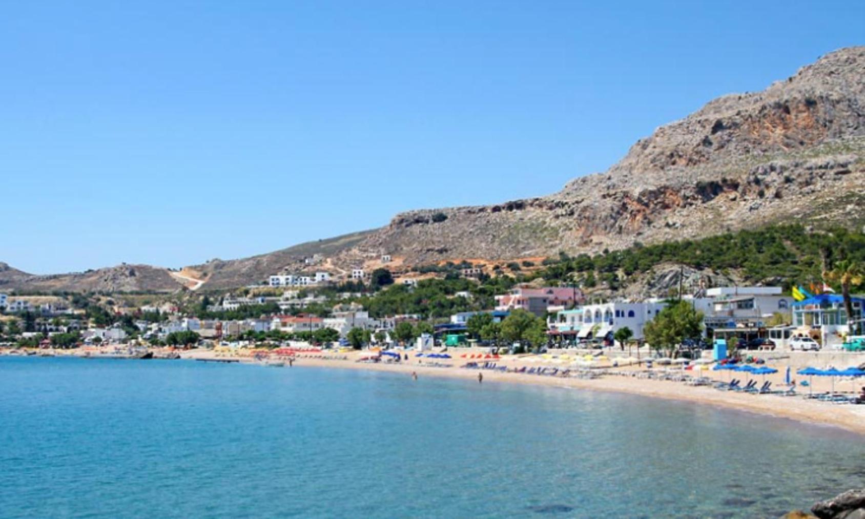 Thalassia Avra Stegna Beach Архангелос Экстерьер фото