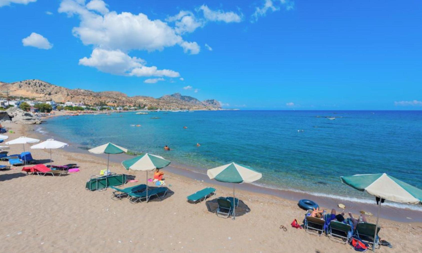 Thalassia Avra Stegna Beach Архангелос Экстерьер фото
